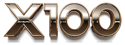 x100 logo